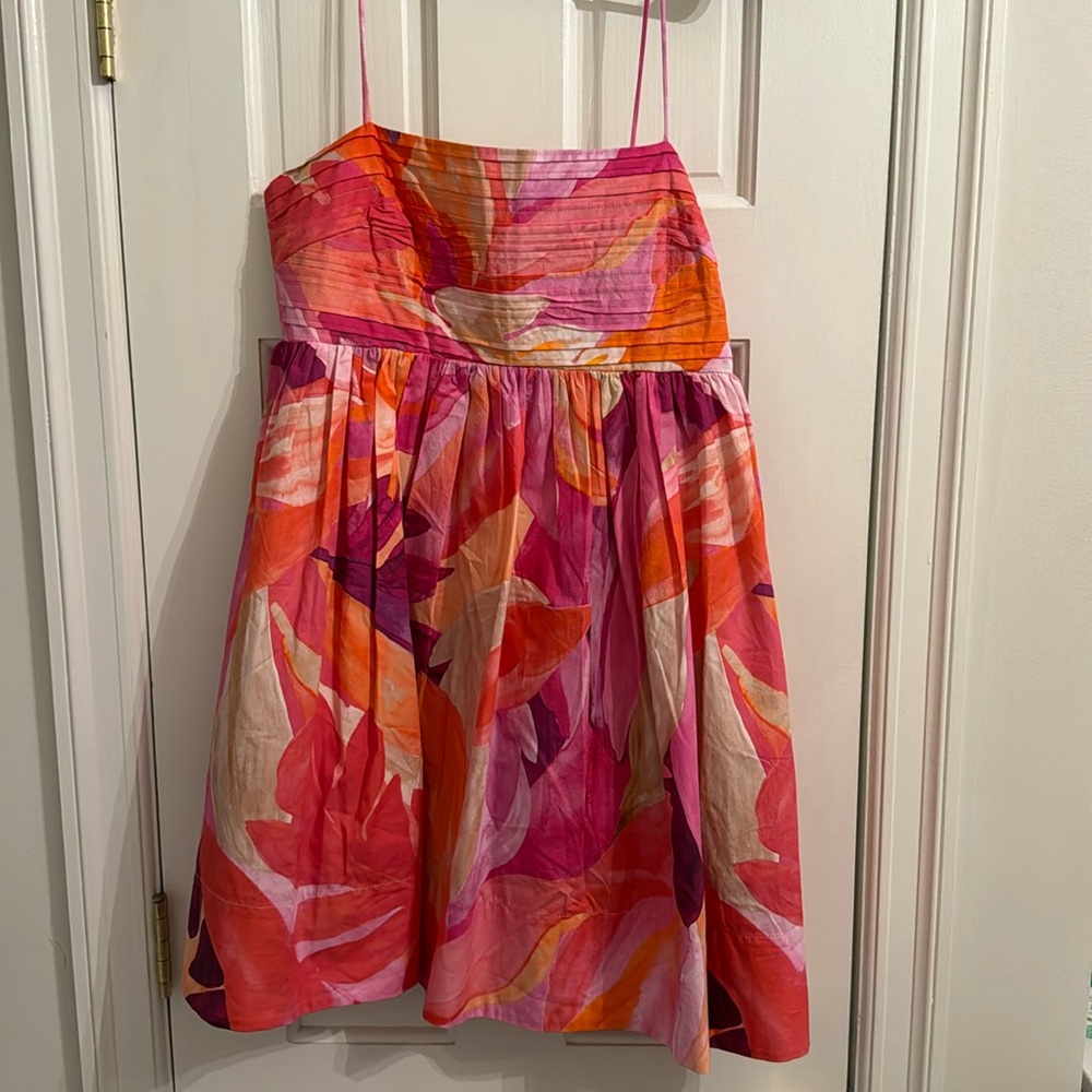 H&M 100% Cotton Pink Bubble Dress
